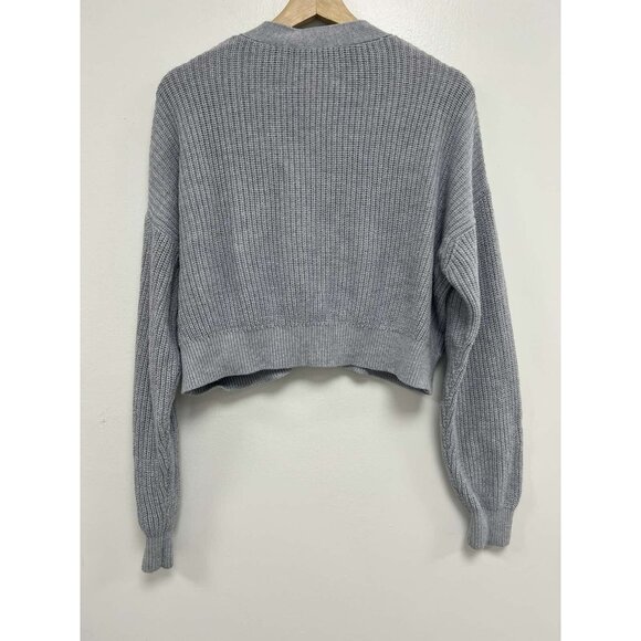 Tna Women's Gladstone Warm Cardigan Cotton Blend Long Sleeve Blue Size 1 A001482 - Picture 2 of 8